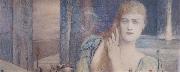 Fernand Khnopff At the Seaside oil painting reproduction